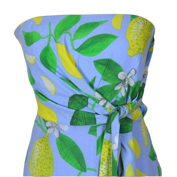 Maeve Lemons Grove Strapless Wide Leg Jumpsuit - Picture 3 of 8